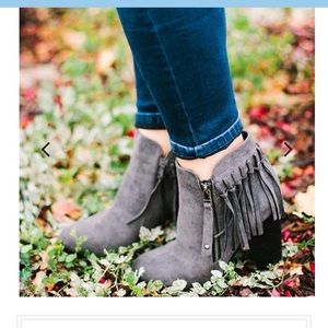 Grey Booties